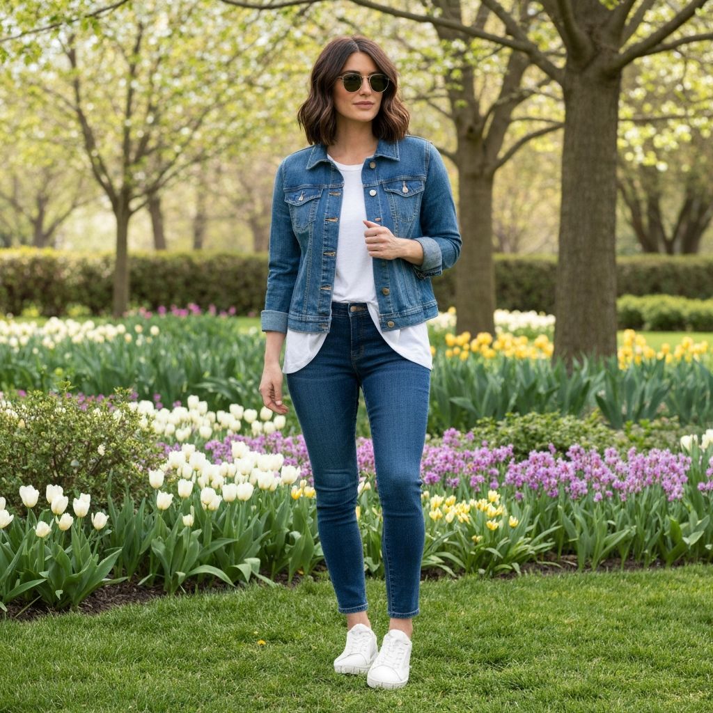 10+ Spring Outfit Ideas to Wear with a Denim Shacket